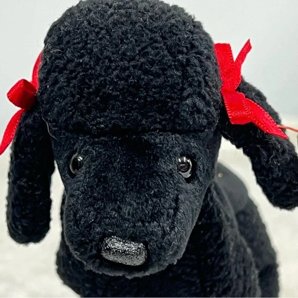 Ty Beanie Babies 1998 rare stamp 307 Poodle Pup Gigi stuffed animal plush toy - Picture 2 of 7